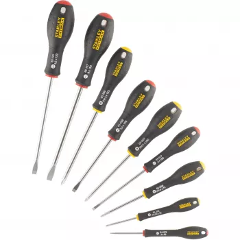 Atsuktuvų rinkinys STANLEY FATMAX FMHT65439-0 – tiesūs atsuktuvai, įvairių dydžių
