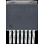 Reguliuojamas žeminamasis keitiklis Texas Instruments LM2678S-ADJ, įėjimas 8–40 V, išėjimas 1,2–37 V, korpusas TO-263-7