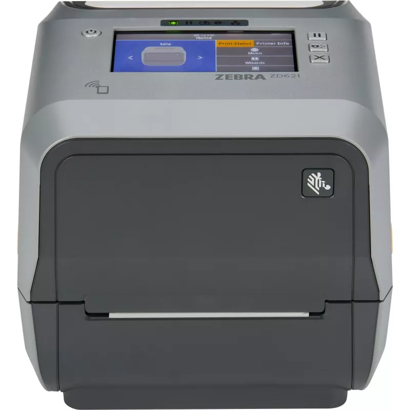 Zebra ZD621 etikečių spausdintuvas, terminis perkėlimas, 300 x 300 DPI, 152 mm/s, laidinis ir belaidis Ethernet LAN, Bluetooth