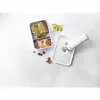 Pietų dėžutė ZWILLING FRESH & SAVE 1 L, plastikinė su silikoniniu sandarikliu, pilka/balta