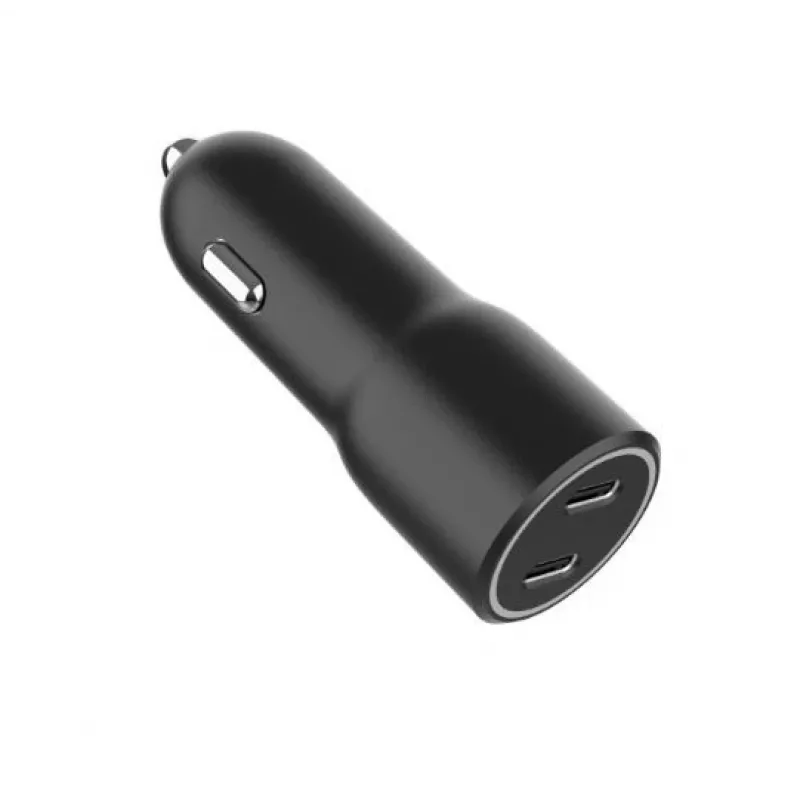 Gembird TA-UC-C2PD40-CAR-01 automobilinis maitinimo adapteris, juodas