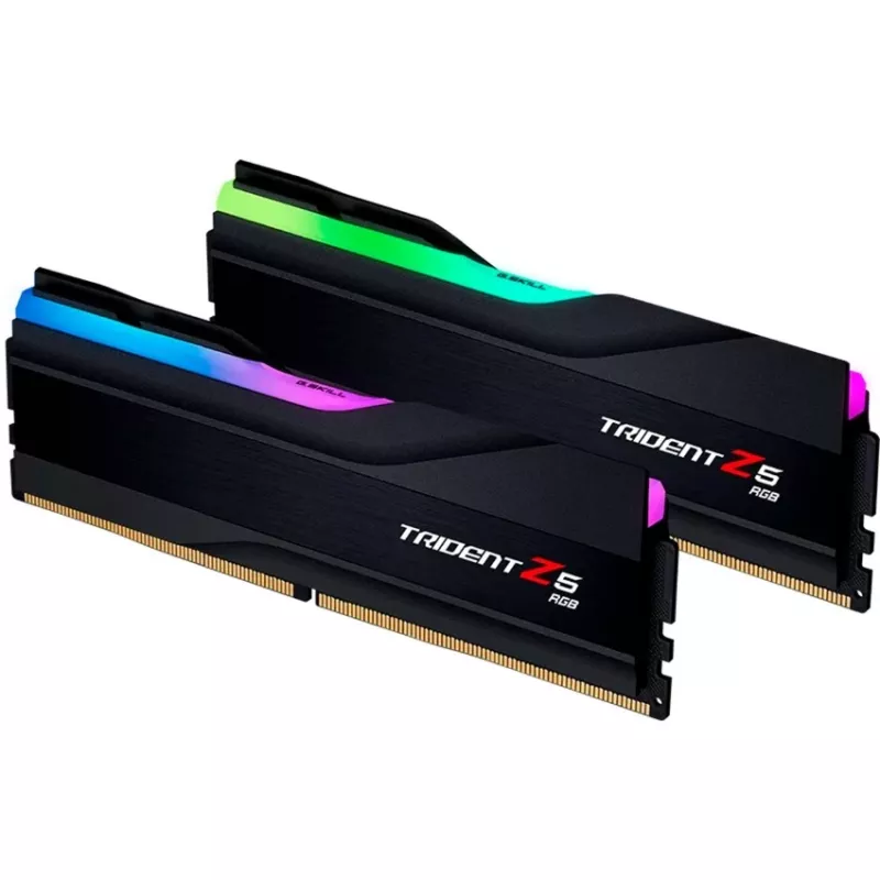 G.Skill Trident Z5 RGB F5-8000J4048F24GX2-TZ5RK 48 GB (2 x 24 GB) DDR5-8000 CL40 atminties rinkinys, juodas