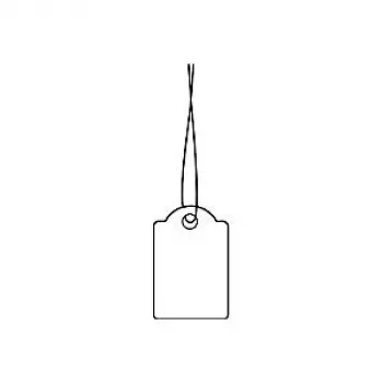 Kabinamos etiketės HERMA 6932 15x24 mm su baltu siūlu