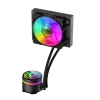 Gamemax ICEBURG 120 BK | 120 mm skysčio aušintuvas procesoriui | Juodas