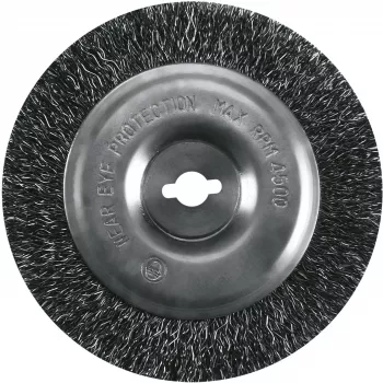 Šepetėlių rinkinys Einhell 3424115 Nailoninis Plieninis Pilkas Apvalus 2 vnt