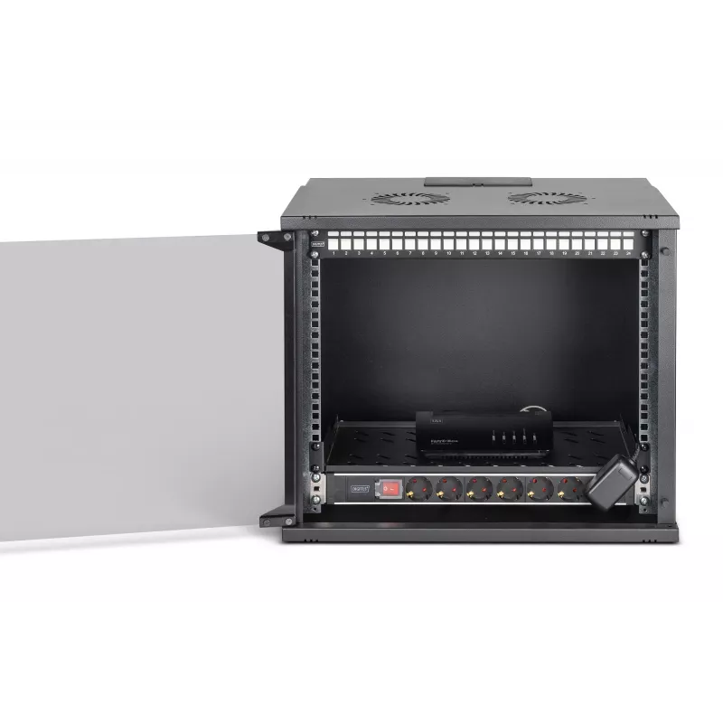 DIGITUS Network-Set SOHO Pro, 483 mm (19 colių) - 9HE, 540 x 400 mm (plotis x gylis)