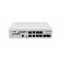Tinklo jungiklis MikroTik CSS610-8G-2S+IN — 8x Gigabit RJ-45, 2x SFP+ 10G, PoE, 12–57 V įėjimas