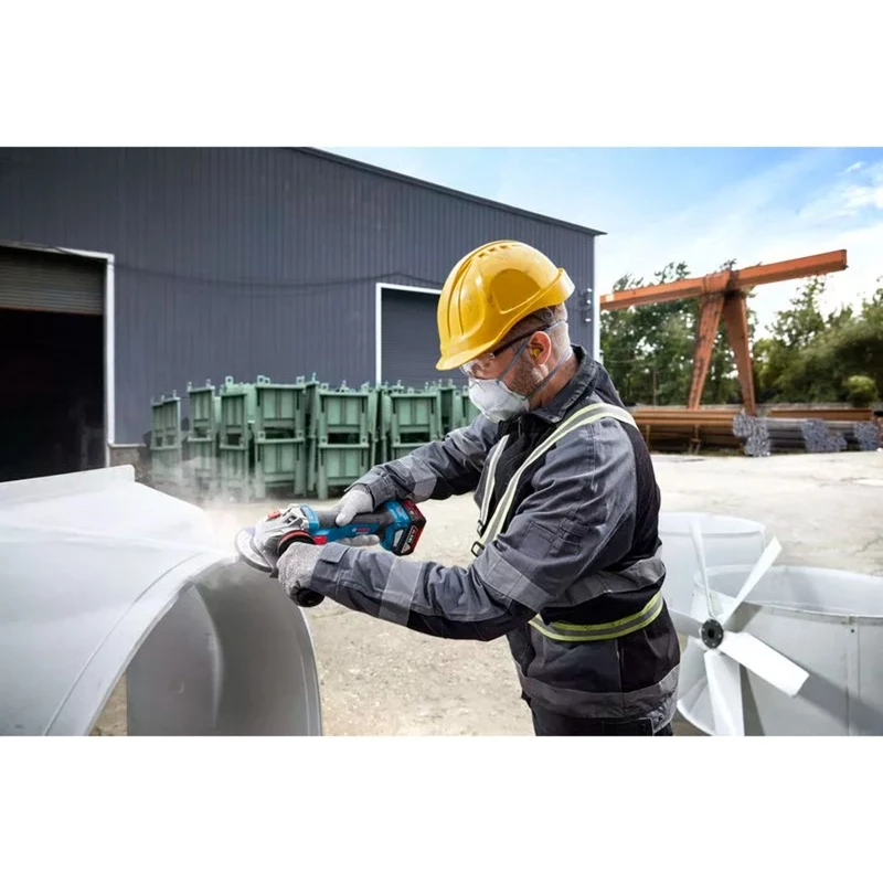 Bosch GWS 18V-11 S SOLO kampinis šlifuoklis 125 mm 18V be akumuliatoriaus ir įkroviklio