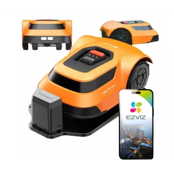 EZIŽ ROBOTINĖ VEJAPJOVĖ RM600 ORANŽINĖ