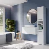 Topeshop S30 baltas vonios kambario spintelė Baltas