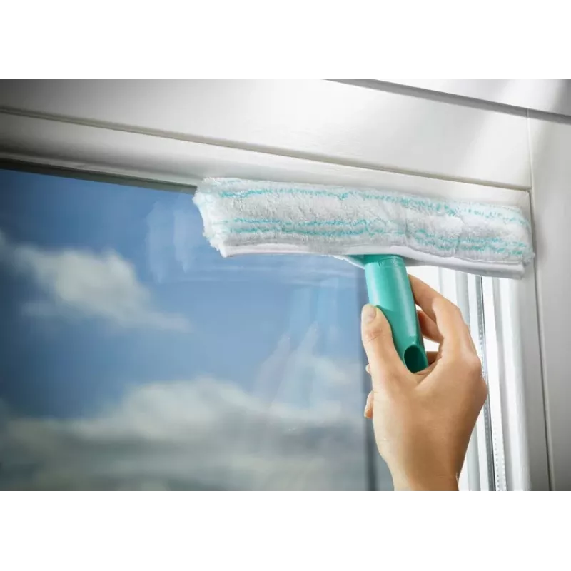 Leifheit langų siurblys Dry&Clean su rankena ir šluostės šepetėliu 51003