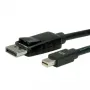 VALUE - DisplayPort kabelis - Mini DisplayPort (M) į DisplayPort (M) - 1 m - su užraktu - Juodas (11.99.5634)