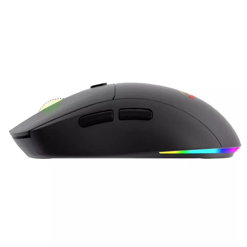 Belaidė pelė MEDIA-TECH MT1124 BT/RF Tylus ir Įkraunama – ambidekstrinė, 3200 DPI, Bluetooth + 2,4 GHz USB, 6 mygtukai, įkraunama