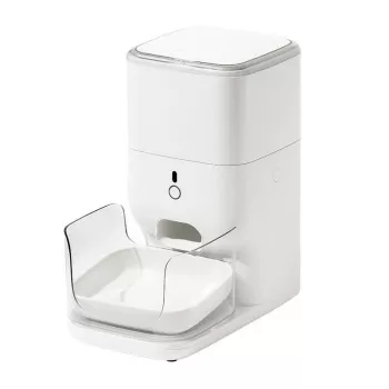Automatinis ėdalo ir vandens daviklis Catlink Fresh 2 Standard — ABS korpusas, 4 L sauso ėdalo talpa, baltas