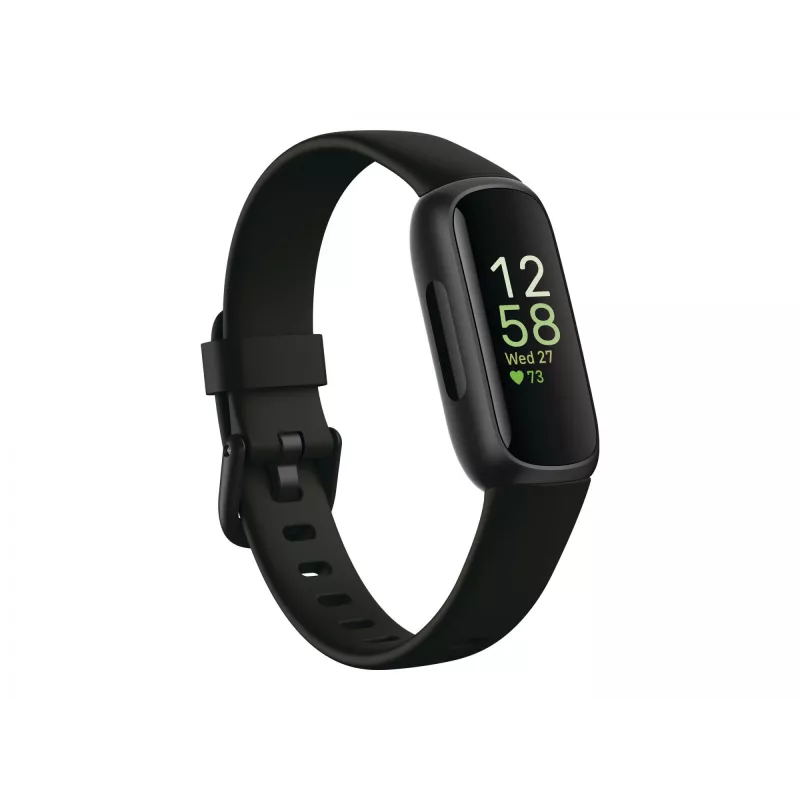 Apyrankės tipo aktyvumo seklys Fitbit Inspire 3 juodas