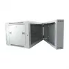 Serverinis spintos stovas ALLNET SMB6606 pilkas, 23 kg, kompaktiškas tinklo/serverio korpusas