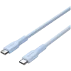 CANYON OnWire 60CL USB-C į USB-C 60W pintas 1m šviesiai mėlynas