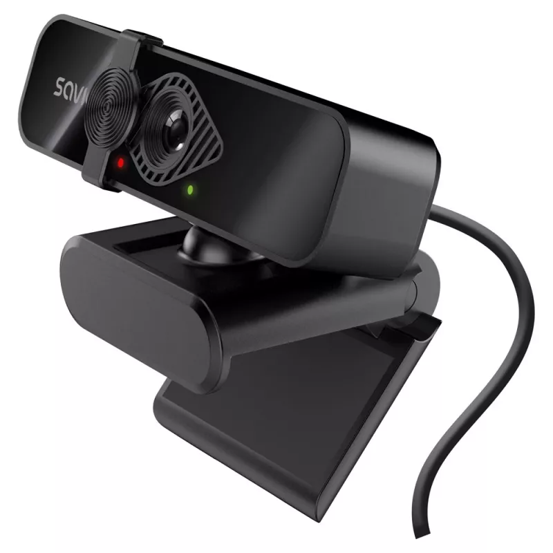 Savio CAK-06 internetinė kamera 3840 x 2160 pikselių USB juoda
