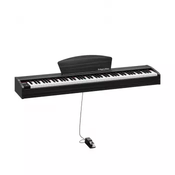 Skaitmeninis pianinas Kruger & Matz KMDP-45-BK – 88 klavišų svertiniai klavišai, matinė juoda