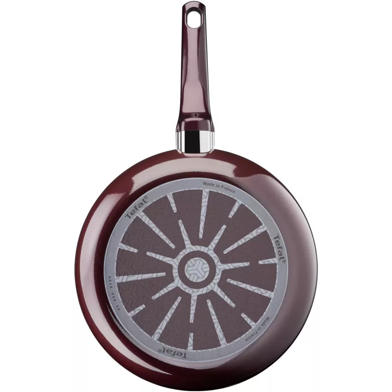 Universali keptuvė Tefal Resist Intense D52202 20 cm juoda raudona