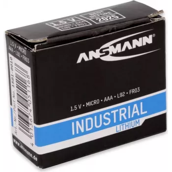 ANSMANN AAA tipo ličio baterija 10 vnt. juoda (1501-0010)