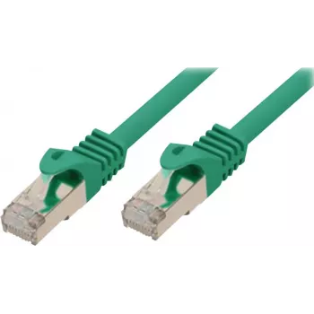 Tinklo laidas ShiverPeaks BASIC-S Cat7 1m Žalias