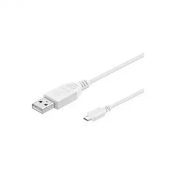 Wentronic 95143 USB laidas baltas