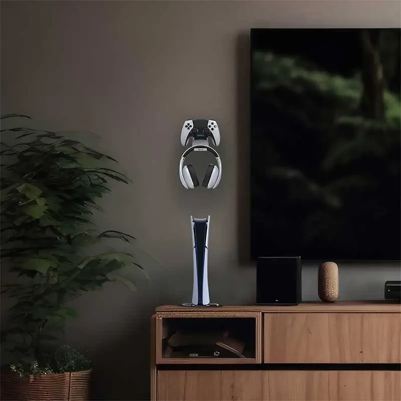 Įkrovimo stovas SUBSONIC SA5655 PS5 valdikliui ir ausinėms – Dvigubas įkroviklis DualSense ir belaidėms ausinėms