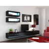Cama TV stovas VIGO 140 30/140/40 juodas/juodas blizgus
