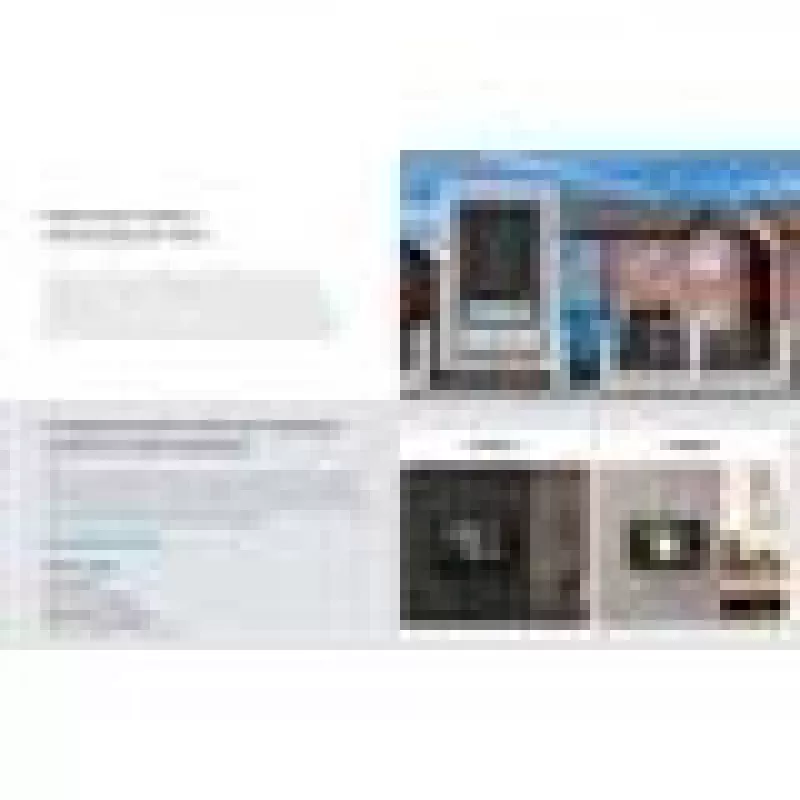 Vaizdo domofono jutiklinis monitorius EZVIZ 7 colių modelis 318500248 – atskiras valdymas dviejų butų namams
