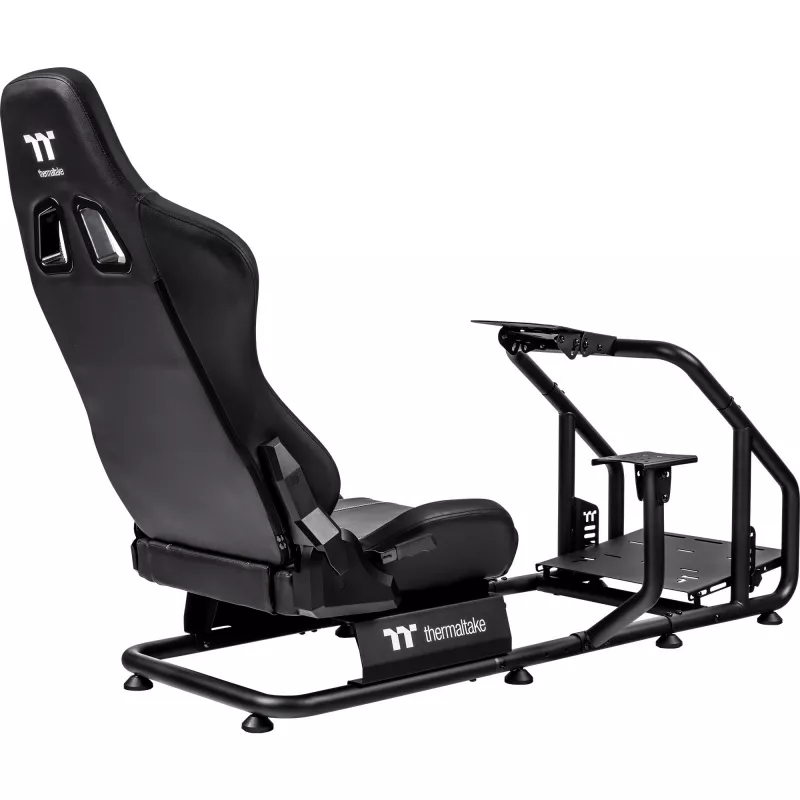 GR300 Racing Simulator Cockpit, Sim Rig (juoda)