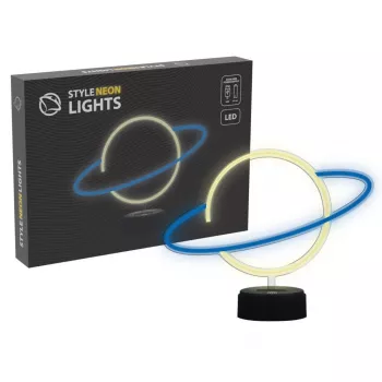 Manta SNL38BLT Stiliaus Neoninė Planeta LED dekoratyvinė lempa