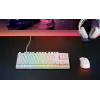 Klaviatūra SteelSeries Apex 3 TKL US, balta