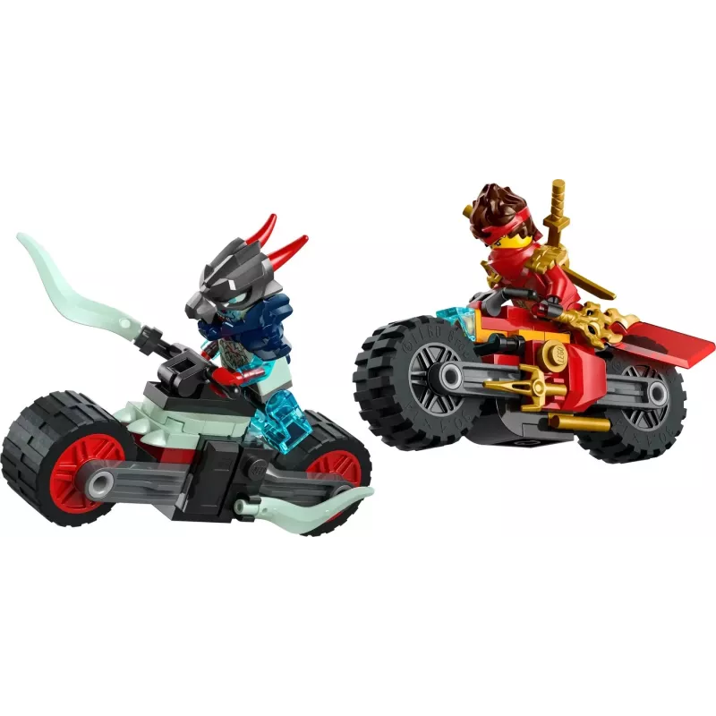 LEGO konstruktorius NINJAGO 71838 Kai motociklo greičio lenktynės — 79 dalių, 2 minifigūrėlės, amžius 6+, matmenys 40×30×90 mm