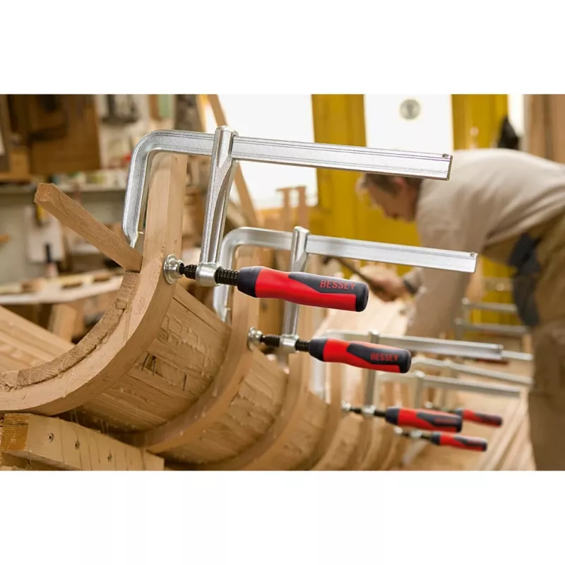 Bessey GZ16-2K F tipo spaustuvas - plastikas - plienas - 16 cm