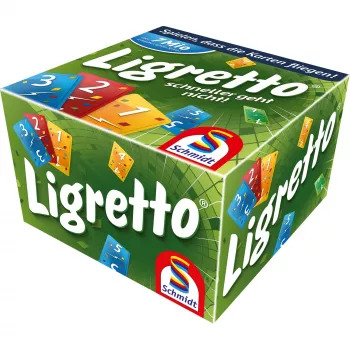 Ligretto žaidimo kortos, žalios