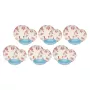 Valgomasis servizas Rose&Tulipani R18400TA18 6 asmenims, 18 dalių porcelianinis rinkinys