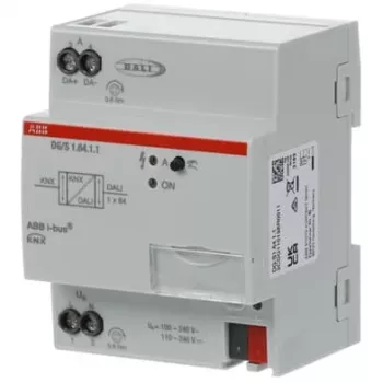 Šliuzas / valdiklis ABB 2CDG110198R0011, DALI-2, IP20, 264 V įėjimas, 70×63.5×90 mm, pilkas