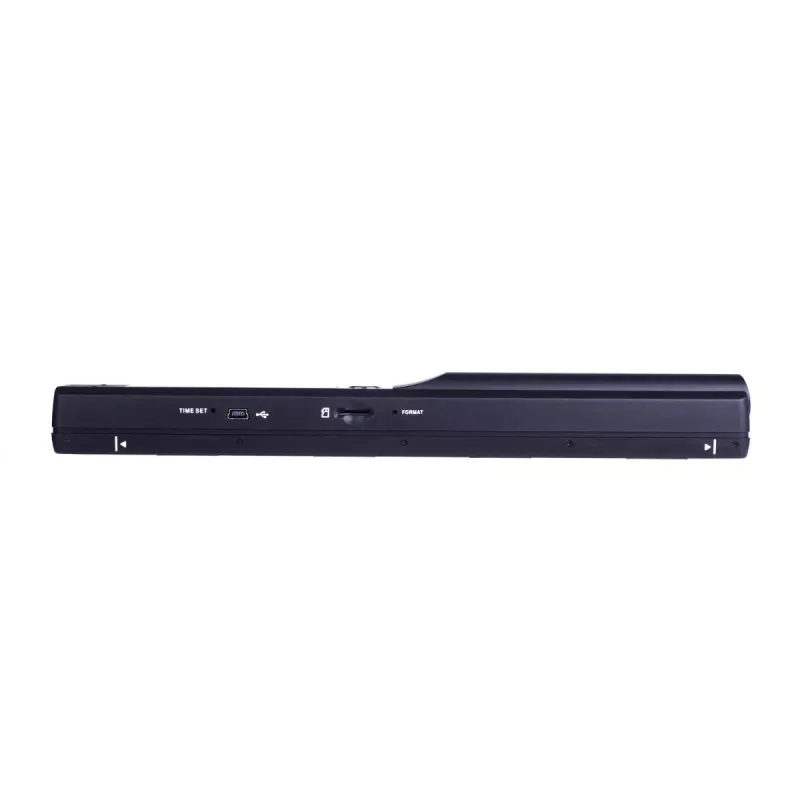 Rankinis skaitytuvas MEDIA-TECH MT4090, juodas, LED ekranas, USB 2.0, MicroSD, AAA baterija