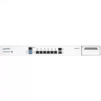 LANCOM R&S Unified Firewall UF-360 - Ugnies siena - 8 prievadai - GigE - 1U - Montuojama į stelažą