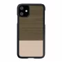 Man and Wood iPhone 11 dėklas juodas – natūralaus medžio ir polikarbonato apsauginis dangtelis