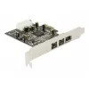 DeLOCK PCI Express FireWire A/B sąsajos plokštė 89153