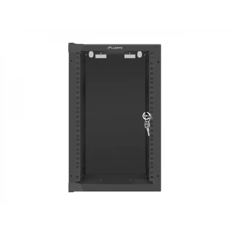 Sieninis stovas LANBERG WF10-2309-10B 9U, 469×280×310 mm, 10 colių gylis, juodas, IP20