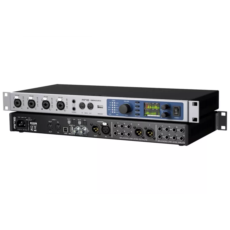 RME Fireface UFX II – USB garso sąsaja [30 IN / 30 OUT]
