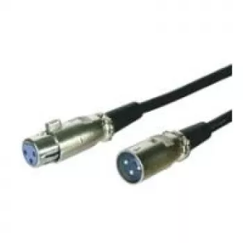 Microconnect XLRMF6 audio kabelis 6 m XLR (3 kontaktų) Juoda