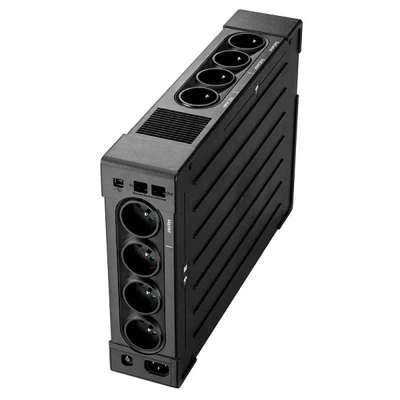 Nepertraukiamo maitinimo šaltinis EATON Ellipse PRO 1600 FR, linijinis interaktyvus 1.6 kVA / 1000 W, bokštas, 8x E tipo lizdai, LCD