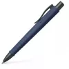 Tušinukas a.w. faber-castell 241189 — užsegamas ištraukiamas, mėlynas rašalas, ypač stora galvutė, tamsiai mėlynas korpusas, 1 vnt.