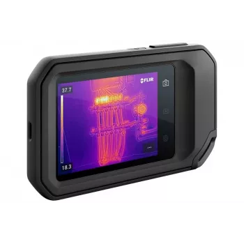 Termovizijos kamera FLIR C-5 juoda su įmontuotu ekranu 160 x 120 pikselių