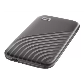 Išorinis SSD | WESTERN DIGITAL | My Passport | 1TB | USB-C | Rašymo greitis 1000 MB/s | Skaitymo greitis 1050 MB/s | WDBAGF0010BGY-WESN