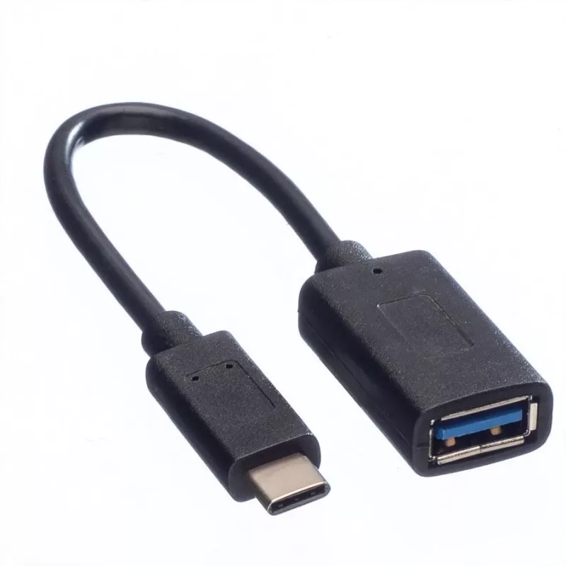 Adapterinis kabelis USB 3.1 C-A M/F 0,15 m VALUE 11.99.9030